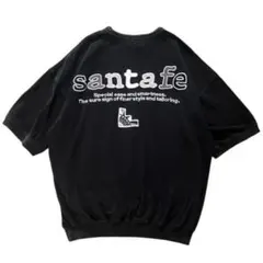 Santafe サンタフェ 半袖スウェット デカロゴ 美品 古着のサムネイル