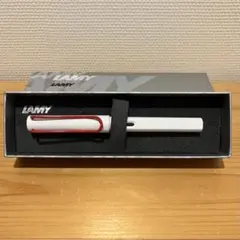 Lamy サファリ 万年筆 ホワイト/レッド 専用ボックス付きのサムネイル