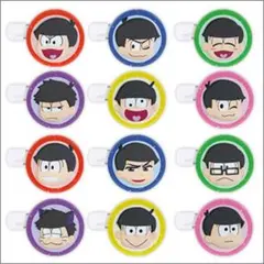 おそ松さん バッジ 16個 おそ松 カラ松 チョロ松 一松 十四松 トド松 全種