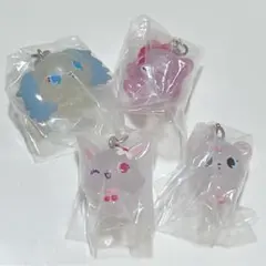 ジュエルペット サンリオ ガチャ めじるし 4種 セット