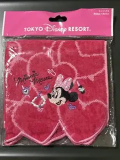 東京ディズニーリゾート ミニタオル ピンク
