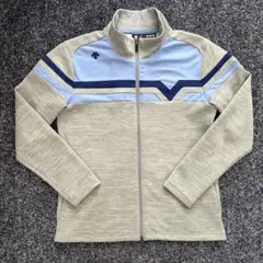 デサントゴルフ　ブルゾン　ジャケット　アウター　ゴルフウェア　グレー系　サイズＬ