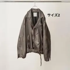 ANCELLM AGING H.LBELTEDJACKET サイズ2 アンセルム