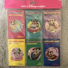東京ディズニーリゾート メモ用紙 6枚セット