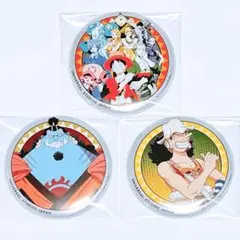 ワンピース　USJ　缶バッジ　3点セット