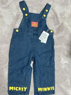 しまむら　デニムオーバーオール サロペット　90サイズ　新品未使用
