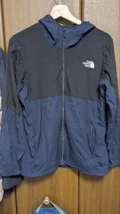 ノースフェイス エニータイムウィンドフーディ NP72070 ネイビー M