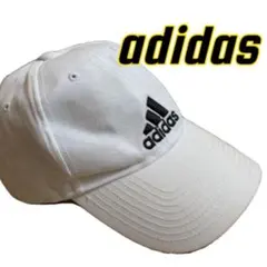 adidas アディダス　 ホワイト　白　 キャップ　帽子　 レディース　キッズ