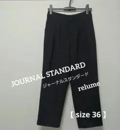 JOURNAL STANDARD パンツ ブラック 36 通勤 通学 おでかけ