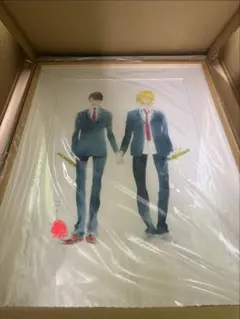 中村明日美原画展　卒業式　複製原画 中村明日美子 同級生 複製原画 卒業式 サイン・シリアルナンバー入り