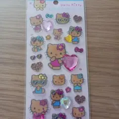 ハローキティ キラキララインストーンシール