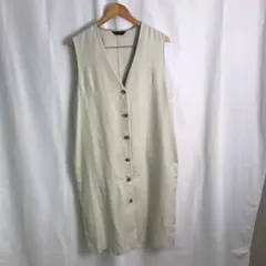 GALLORIA Lサイズ ボタン付きベスト
