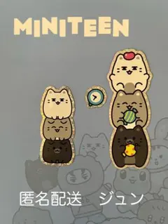 ミニティーン　SEVENTEEN ジュン　O.C.L ステッカー