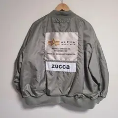 アルファインダストリーズ × ズッカ コラボ フライトジャケット MA-1 M