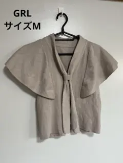 GRL グレイル　レディース　半袖　ニット