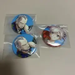 FGO OVER THE SAME SKY 缶バッジ 柳生但馬守宗矩 宮本武蔵