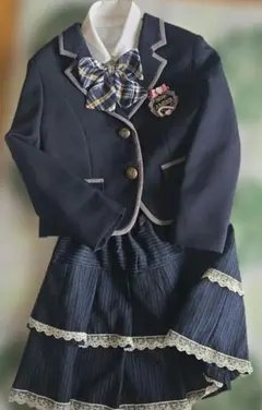 ネイビー フォーマルスーツ 130cm