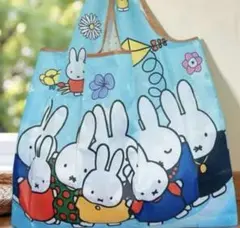 大容量　エコバッグ 軽量　キャラクター　　ミッフィー　新品
