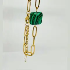 天然石ビーズブレスレットハンドメイド