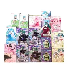 初音ミク プライズフィギュア 14個まとめ売り - メルカリ