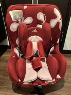 【Joie 】チルト 車用チャイルドシート 【赤 花柄】のサムネイル