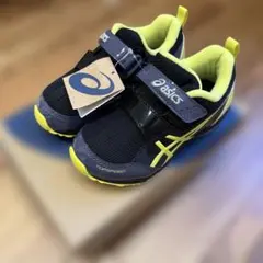 asics Topspeed ブラック/イエロー　17cm