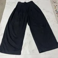 ニコアンド ワイドパンツ