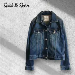スピックアンドスパン デニムジャケット Gジャン カジュアル 春秋 羽織 M