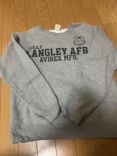 AVIREX Langley AFB トレーナー グレー
