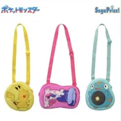 新品・タグ付き　ポケットモンスター　ダイカットショルダーバッグ　3点セット
