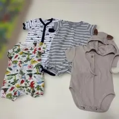 ベビー服 ロンパース カバーオール 4点セット　70cm