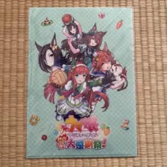 ウマ娘プリティダービー_熱血ハチャメチャ大感謝祭特典_A4クリアファイル