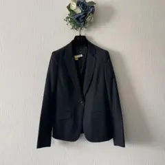 濃紺ストライプ⭐︎パンツスーツ