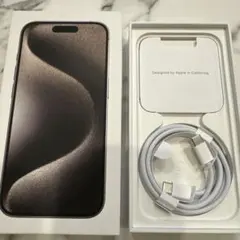 iPhone Apple 純正 充電ケーブル 編み込み式 箱 付き　15pro