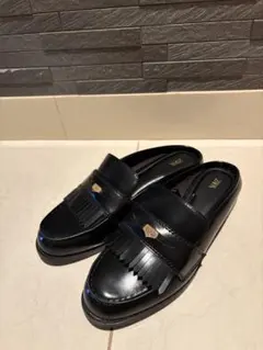 ZARA チャンキーソールミュールローファー39