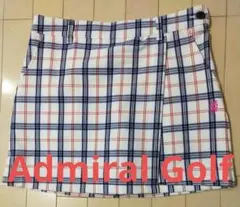 美品　AdmiralGolf　アドミラル　レディース　ゴルフ　巻スカート風パンツ
