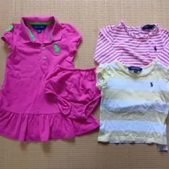 ラルフローレン ワンピース　パンツ　シャツ 4点セット
