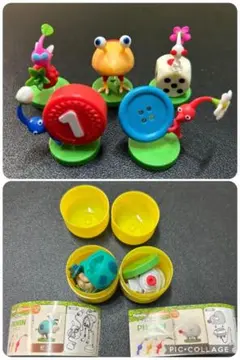 ピクミン チョコエッグ　フィギュア 7体セット