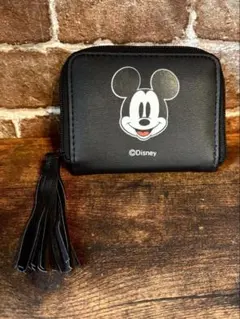 ☆未使用☆X-girl Disney ミッキーマウス＊二つ折り財布＊ブラックのサムネイル