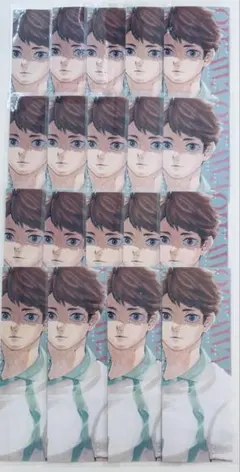 ハイキュー　切り抜き　ラミネート　原画集イラスト　①