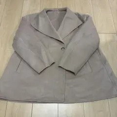 ユニクロ ダブルフェイスショートコートのサムネイル
