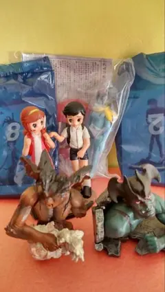 デビルマン　悪魔と鳥のフィギュア2個セット デビルマン 悪魔と鳥のフィギュア2個セット デビルマン 悪魔と鳥