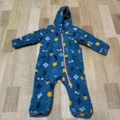 12/16まで◆6-12m Columbia フリースロンパース