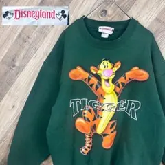 90s USA製 Disney プーさん ティガー スウェット トレーナー　古着