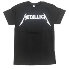【XL】TOD 半袖プリントT METALLICA LOGO/BLACK
