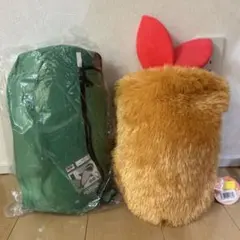 寝袋　ジャイアントシャーク寝袋 変身　ビッグエビフライブランケット　ハロウィン
