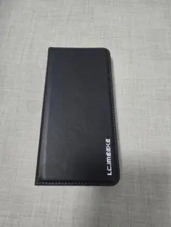 Galaxys24用 L.C.IMEEKE ブラック 手帳型ケース