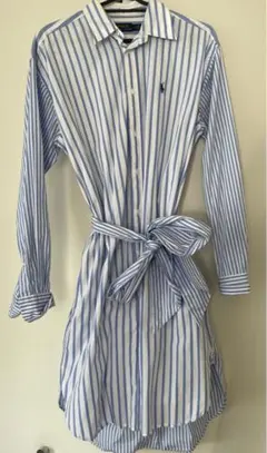 Polo Ralph Laurenストライプ シャツワンピース