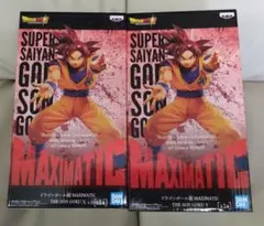 ドラゴンボール MAXIMATIC 超サイヤ人ゴッド【２個セット】
