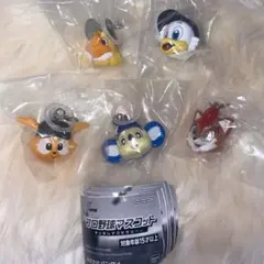 プロ野球マスコット　めじるしアクセサリー　ドアラ　ジャビット　マーくん　等